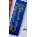 2-1/2" x 8" Stock Ribbon Bookmarks (BOOKS OF THE BIBLE)